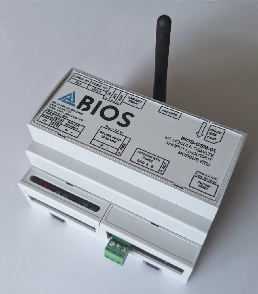 GSM module with Modbus and Inputs for Azure